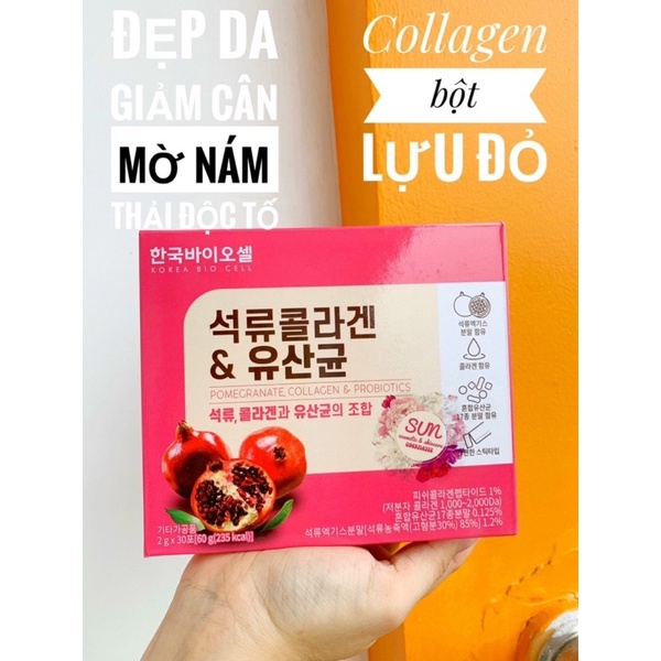 COLLAGEN LỰU ĐỎ BIO CELL