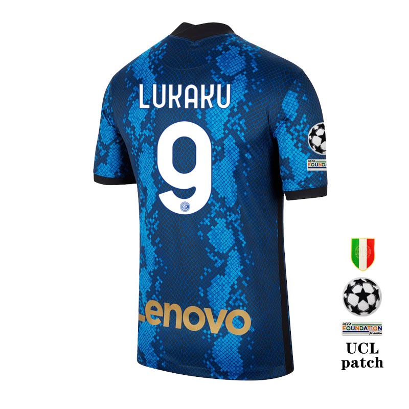 Áo Thun Số 21 / 22 Tay Ngắn Đội Tuyển Inter Milan Size S-4XL 2021-22