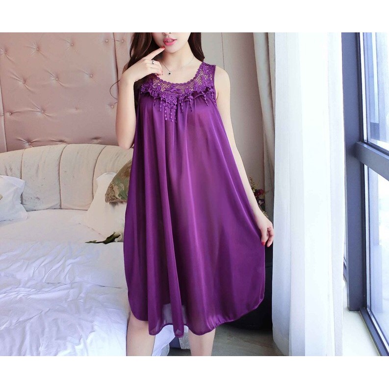 Váy ngủ nữ lụa xuất xứ Quảng Châu