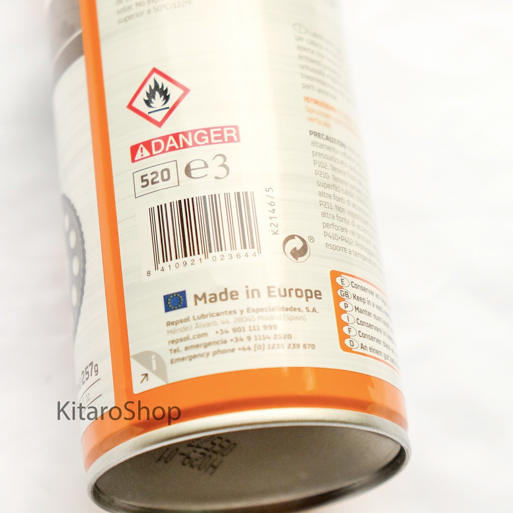 Xịt Sên Cao Cấp REPSOL 400ml