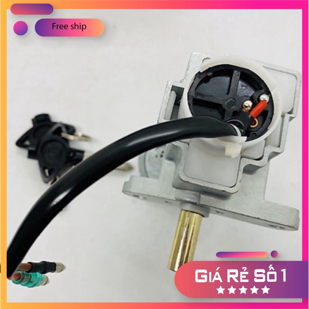 Bộ Ổ Khoá 6 Cạnh CHỐNG TRỘM GẮN Xe Nouvo Lx
