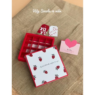 Hộp đựng Socola 9 viên các mẫu