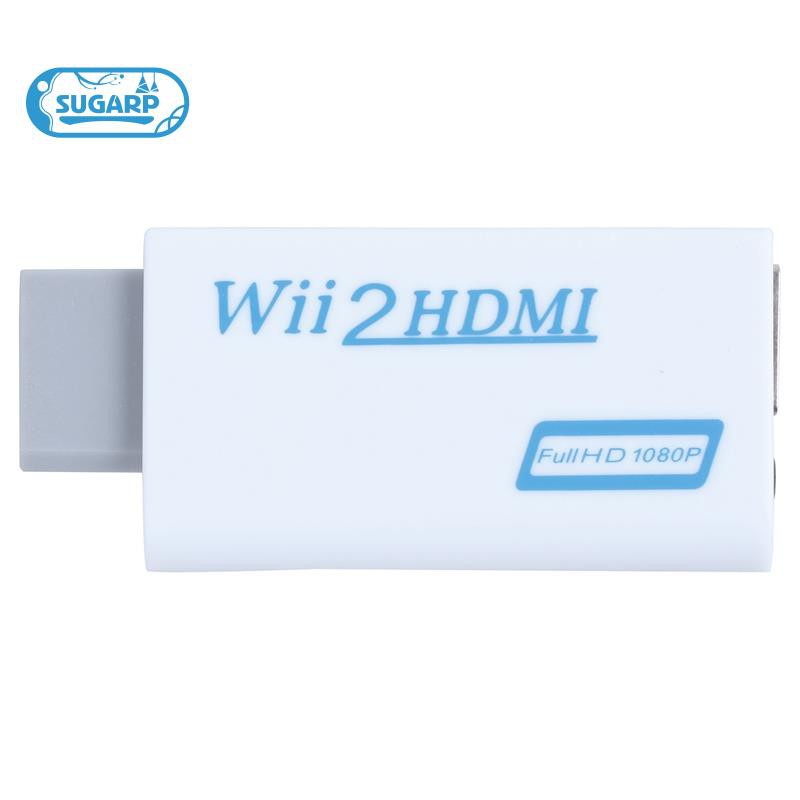 [In Stock]Wii to HDMI Wii2HDMI Full HD FHD 1080P Converter Adapter 3.5mm Audio Output Jack