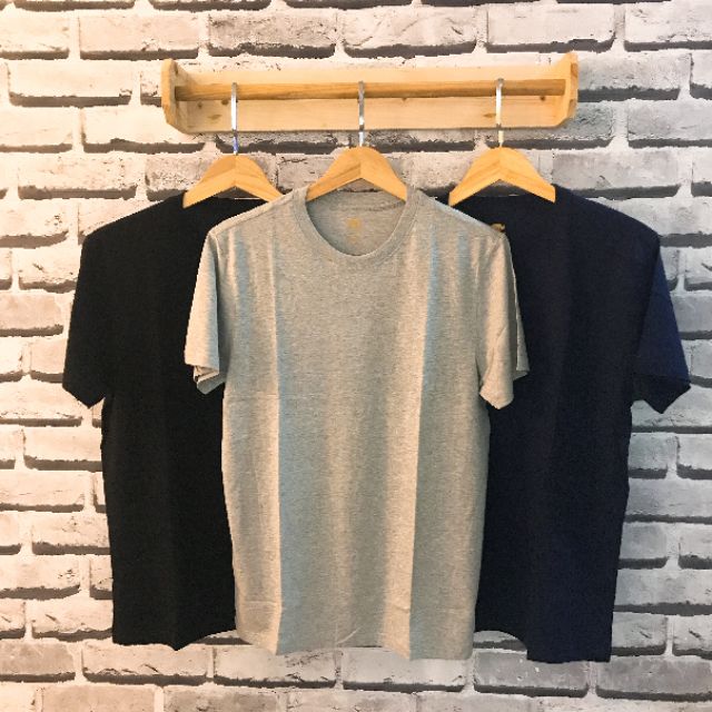 COMBO 3 ÁO THUN TRƠN NAM NHẬT BẢN 100% COTTON THOÁNG MÁT-KHÁNG KHUẨN- KHỬ MÙI