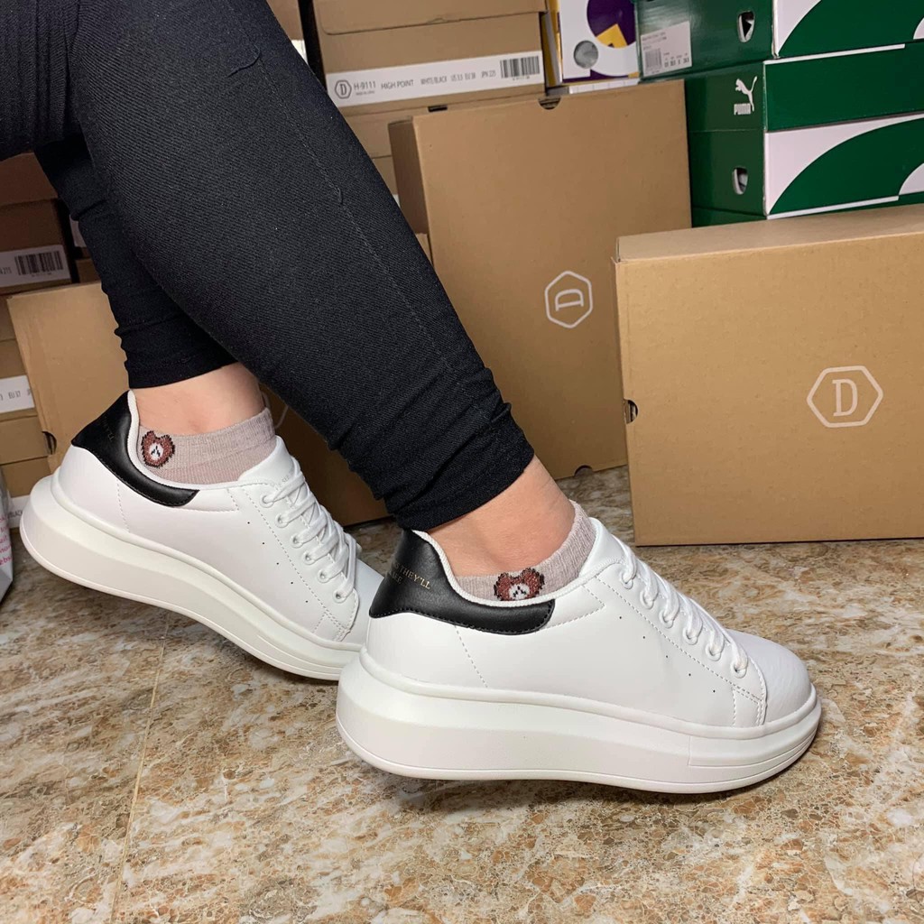 Giày Domba🔴FREESHIP🔴Sneaker Domba High Point Gót Đen Chính Hãng - Giầy Thể Thao Domba Hàn Quốc Chuẩn Auth - [H-9111] | BigBuy360 - bigbuy360.vn