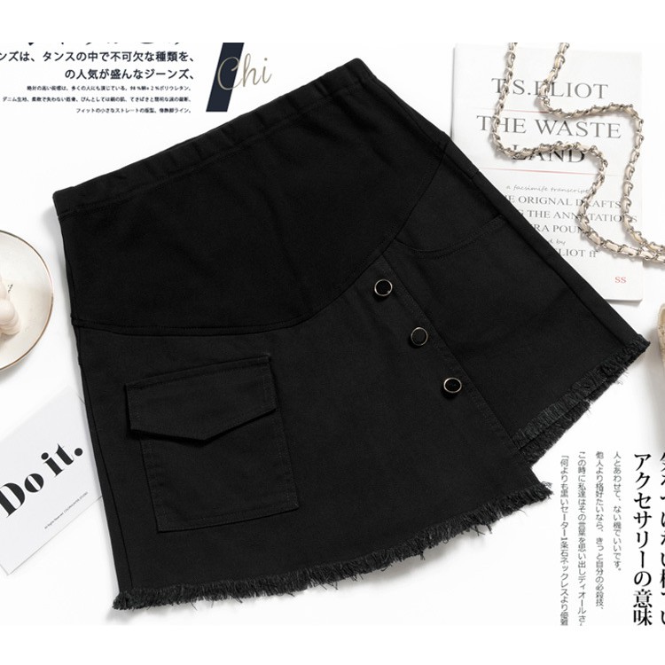 Chân Váy Bầu Jean Mềm CVB65