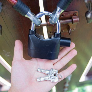 Ổ khóa đĩa xe máy chống trộm cao cấp Alarm Lock, ổ khóa thông minh có còi báo động