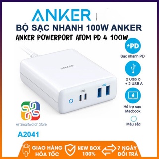 Sạc anker powerport atom pd 4 100w - a2041