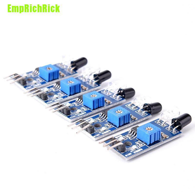 Set 5 Mô Đun Cảm Biến Hồng Ngoại Cho Robot Xe Arduino