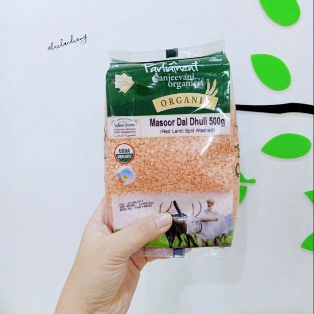 [Parliament] Đậu lăng đỏ hữu cơ 500gr