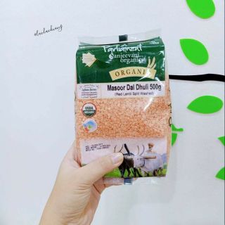 Đậu lăng đỏ hữu cơ 500gr