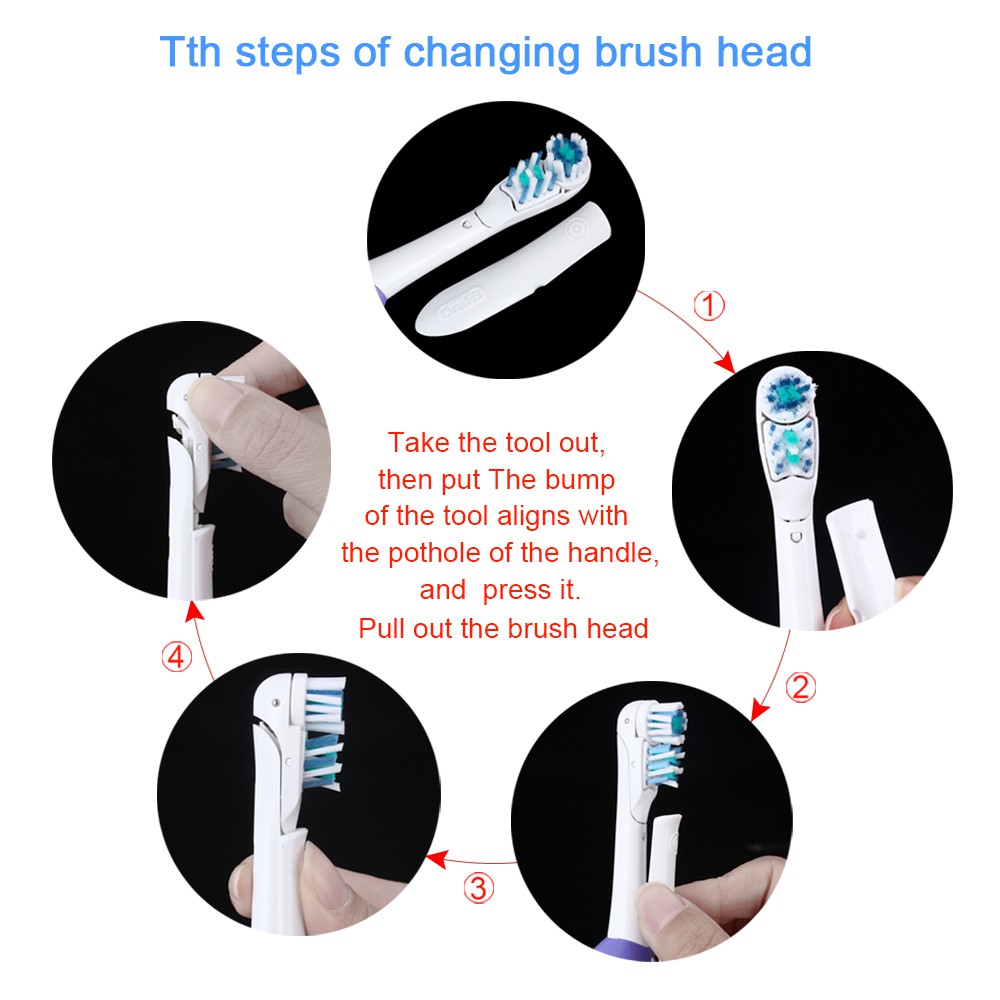 Vĩ 2 đầu thay bàn chải pin Oral-B Complete thay thế chính hãng