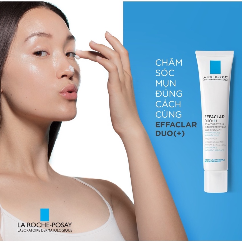 Kem dưỡng giảm mụn La Roche Posay Effaclar Duo+ 40ml