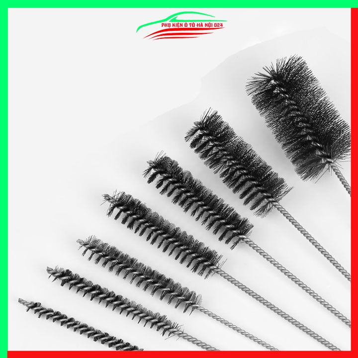 Chổi đánh gỉ sợi thép xoắn tròn đường kính tùy chọn từ 8mm-50mm