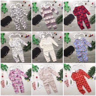 [FOLLOW SĂN DEAL] Combo 2 Bộ Bozip dài tay cho bé