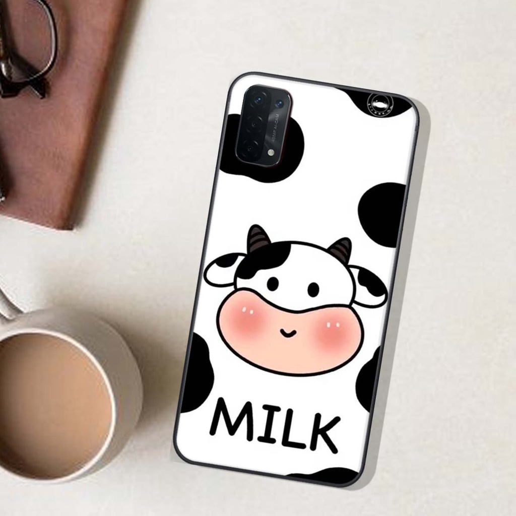 Ốp lưng Oppo A74 in hình Gấu xinh xắn, Bò sữa đáng yêu,  ĐẸP -  RẺ - XINH - ĐỘC ĐÁO