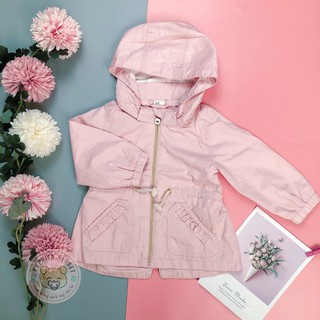 [PUPPIES CLOSET] Áo khoác bông cực xinh cho các bé Cotton parka light pink HM