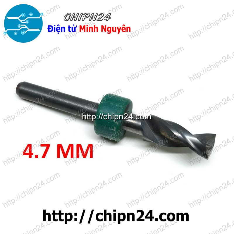 [1 CÂY] Mũi khoan mạch in CNC 4.7mm