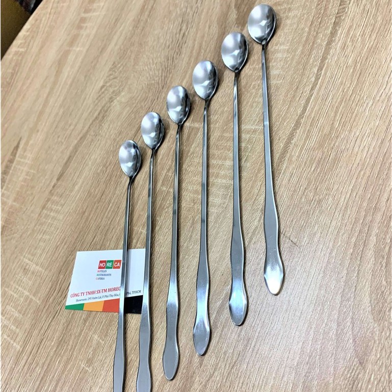 Muỗng pha chế - BAR SPOON (thìa khuấy, muỗng inox cán dài) - 26cm