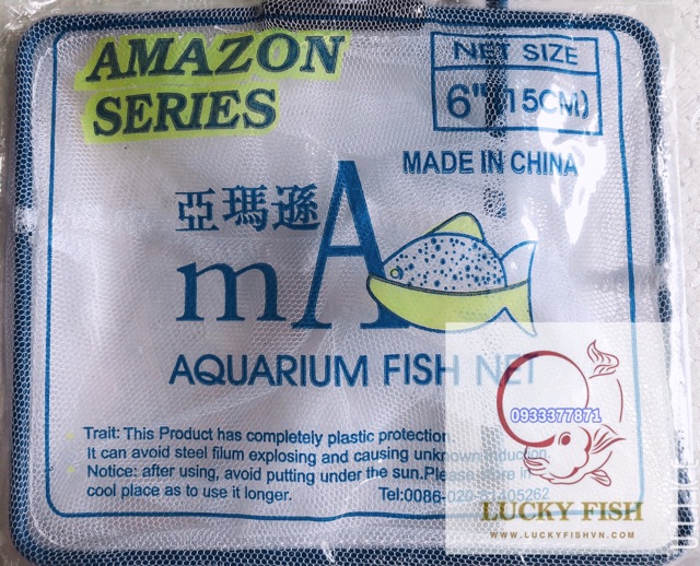Vợt Bắt Cá Và Tép Đủ Size TQ Amazon