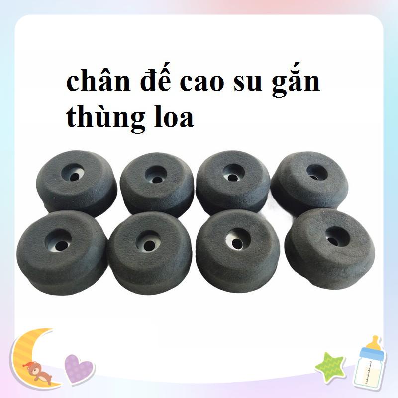 Chân đế cao su gắn thùng loa loại xịn dày 1.2cm rộng 4 cm