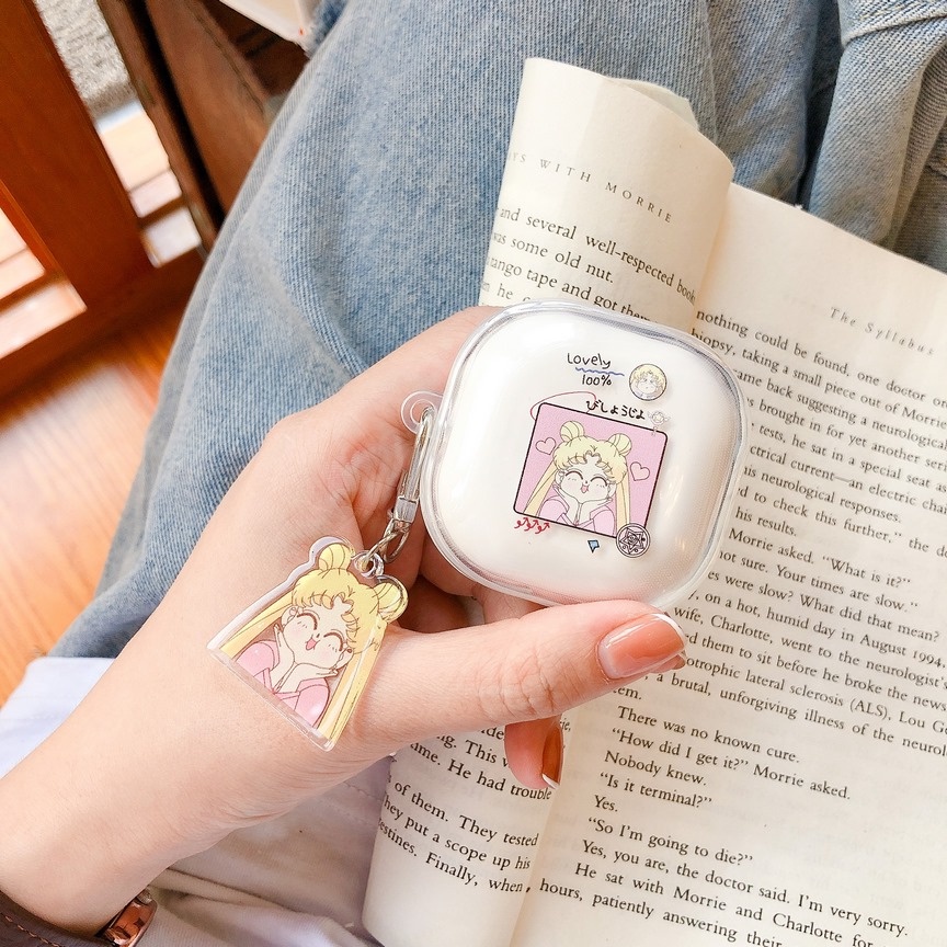 Vỏ trong suốt bảo vệ hộp sạc tai nghe Samsung Galaxy Buds Live