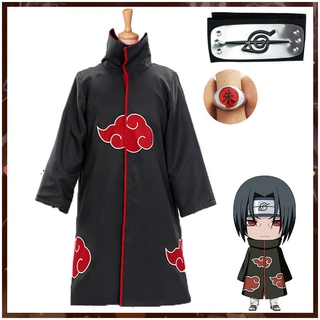 Unique Akatsuki Itachi Anime Character Cloak For Kids