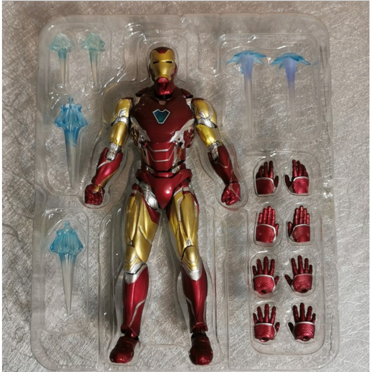 Mô Hình Iron Man Mark 85 MK85 Avenger SHF Full Box chi tiết sắc nét