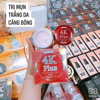 Kem Face 4K plus Goji Berry (đỏ)