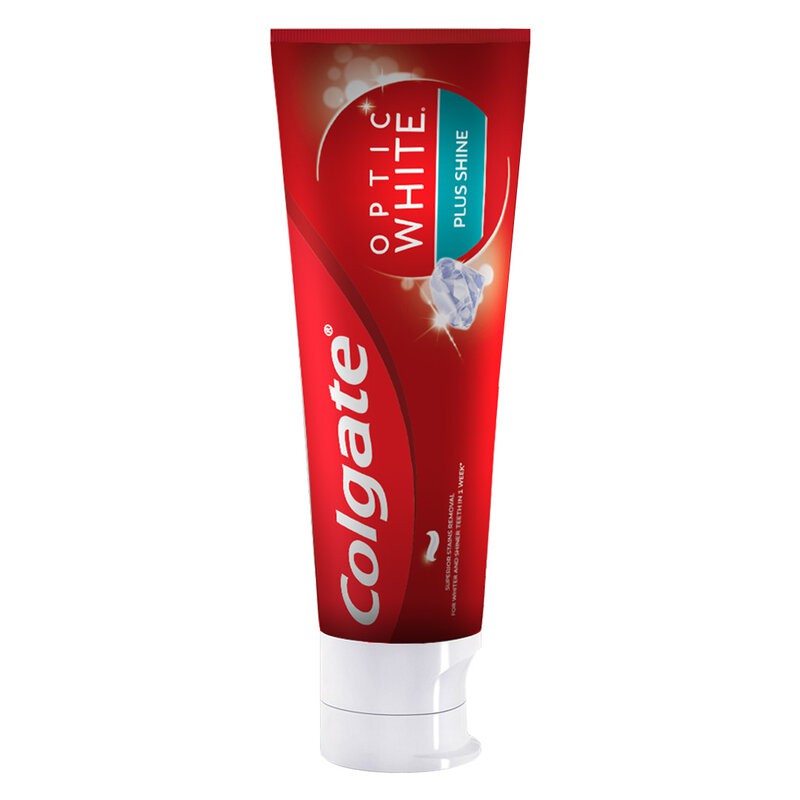 Kem Đánh Răng Colgate Plus Shine Làm Sáng Răng Optic White Plus Shine 100g