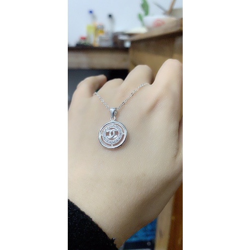 Mặt tròn c nhí bao 2 hình tròn bạc thật NGỌC MẬU