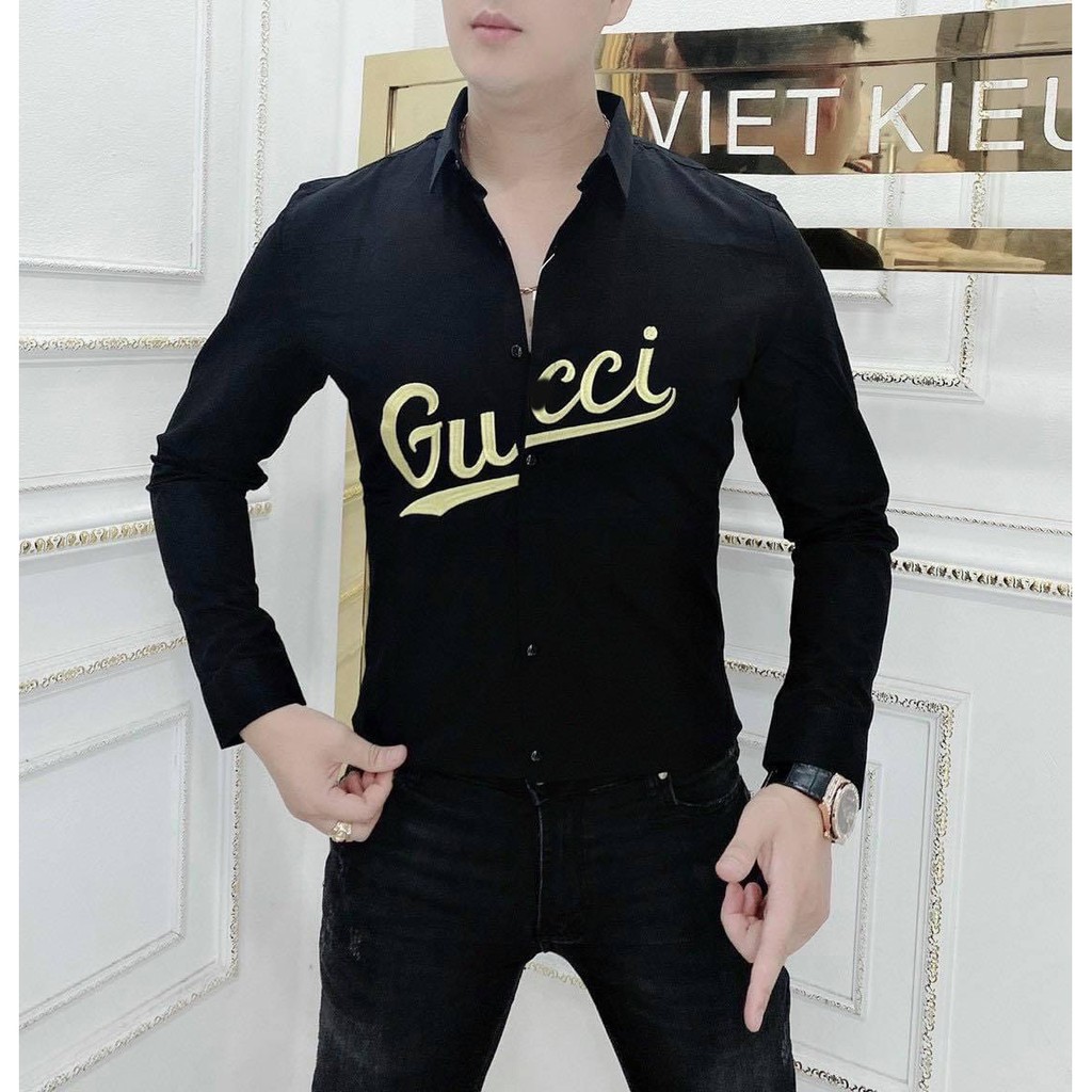 Áo sơ mi nam in họa tiết chất chơi shopmrvan 126