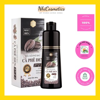 Dầu gội Phủ bạc Cà phê đen Mộc Nhu 3In1 280gr