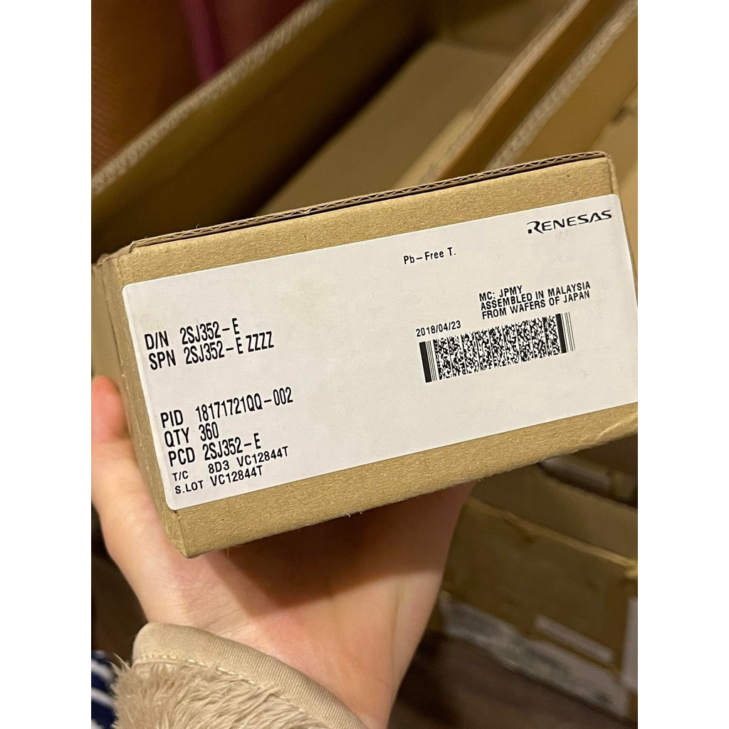 Cặp sò công suất RENESAS 2SJ352/2SK2221 chính hãng mới 100%