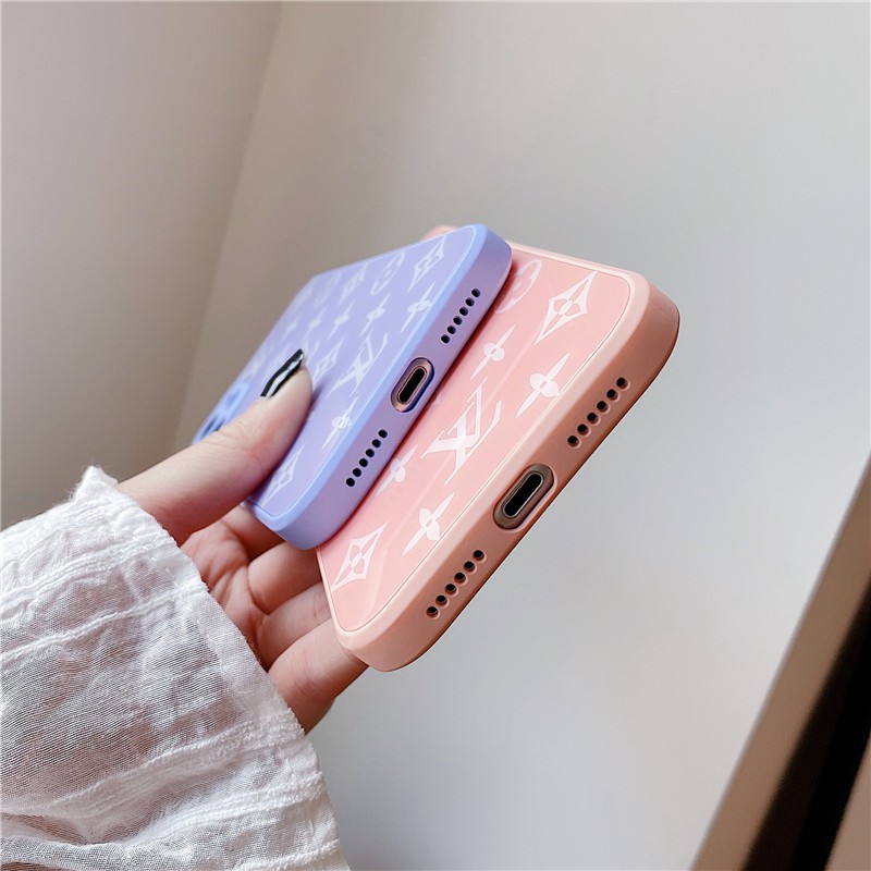 Ốp lưng IPhone  cạnh vuông louis vuitton BVC 6/6plus/6s/6splus/7/7plus/8/8plus/x/xr/xs/11/12/13/14/pro/max/plus/promax B