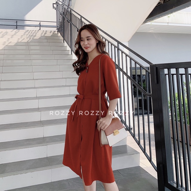 🌿🌸Kate dress váy dáng xuông thắt nơ | BigBuy360 - bigbuy360.vn