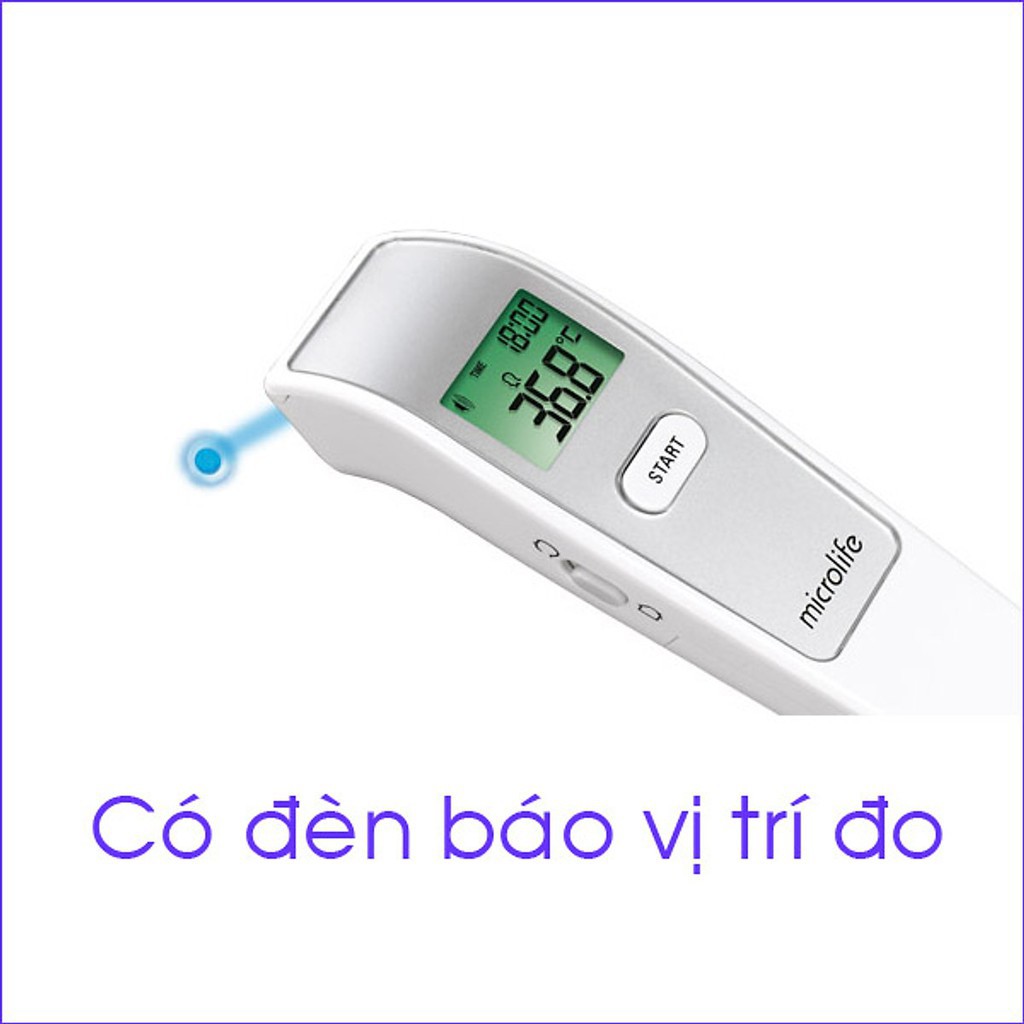 ⚡Now+Grab⚡| [CÓ HÀNG MIỀN NAM] Nhiệt Kế Hồng Ngoại Đo Trán: Microlife FR1MF1 Hàng Chính Hãng - GK0017