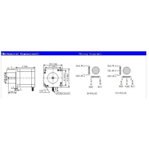 Động cơ bước 57  NEMA 23