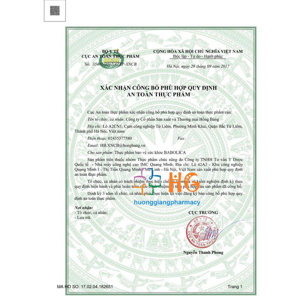 Viên uống Babolica - Hỗ trợ trị nám, da nhăn nheo, chảy xệ (Hộp 30 viên)
