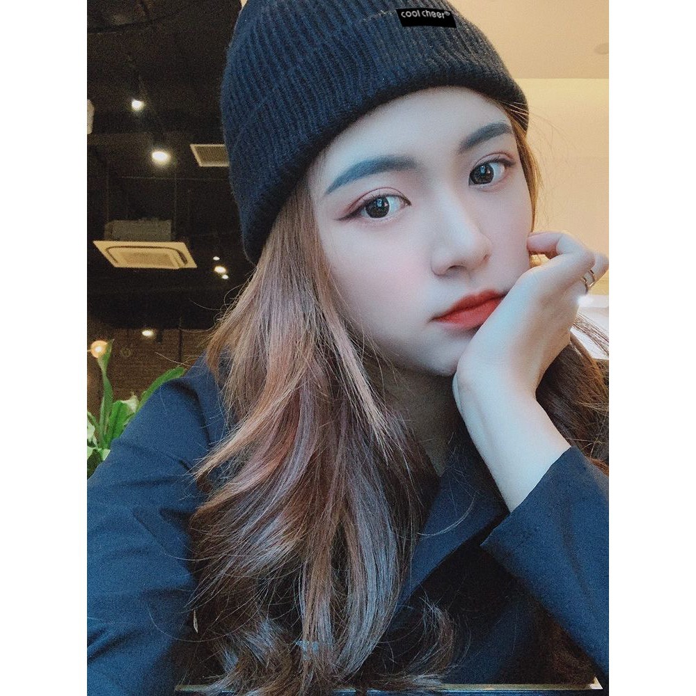 Mũ len Beanie nam nữ ONZ Studio vintage Hàn Quốc - Nón len trơn acrylic Cheer đan dọc nhiều màu ML02