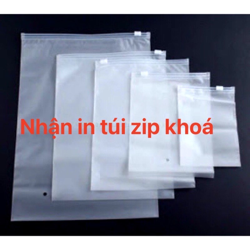 1kg túi zip có khóa kéo đóng mở dễ dàng, bao bì đựng quần áo, túi zipper đóng hàng bảo quản đồ