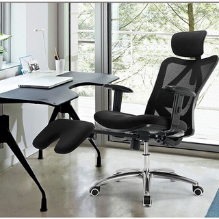 Ghế công thái học ergonomic sihoo m18 - có gác chân/màu đen