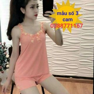 ĐỒ NGỦ THUN LẠNH SHORT ĐÙI REN NƠ