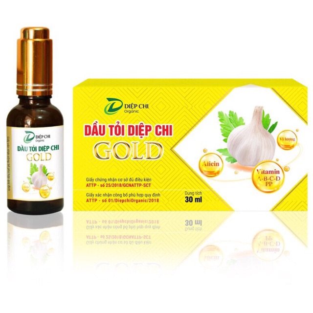 Dầu Tỏi Diệp Chi Gold