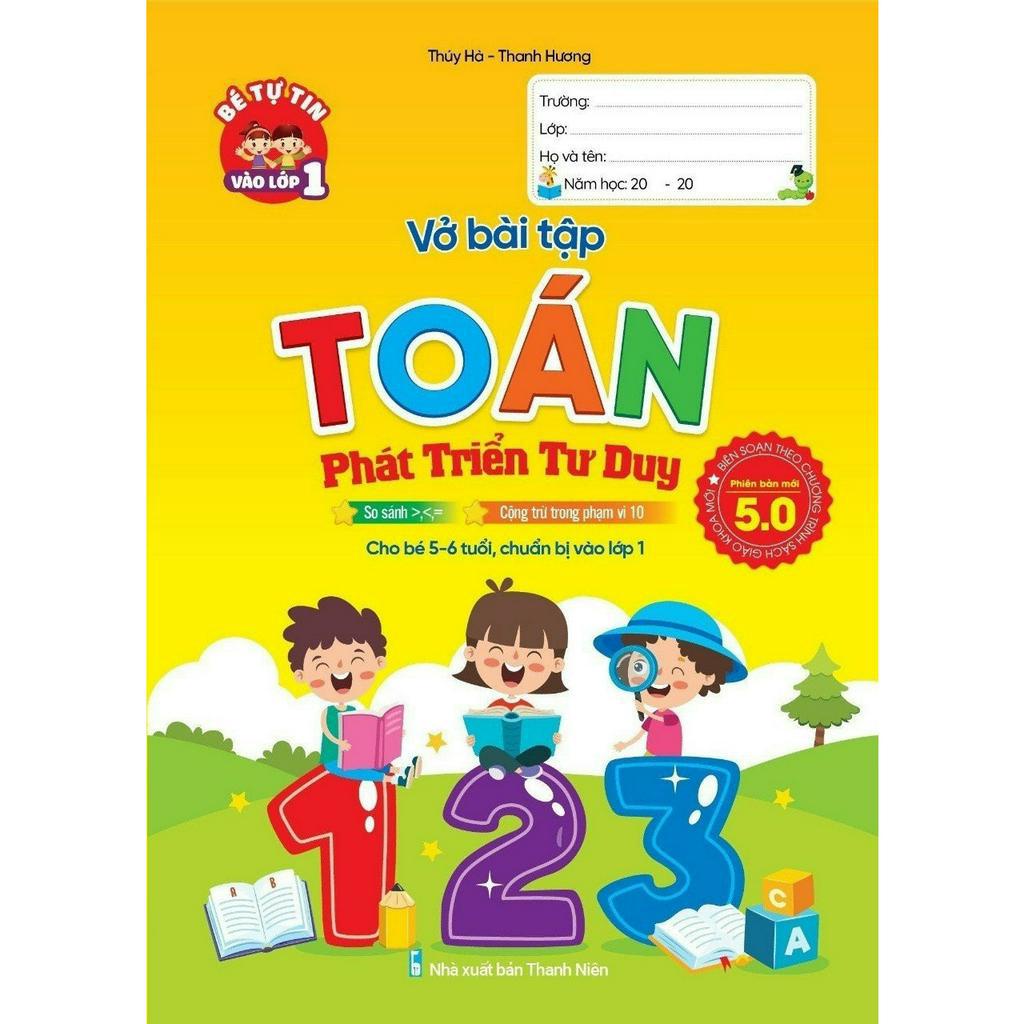 Sách - Vở Bài tập TOÁN PHÁT TRIỂN TƯ DUY - Phiên bản 5.0
