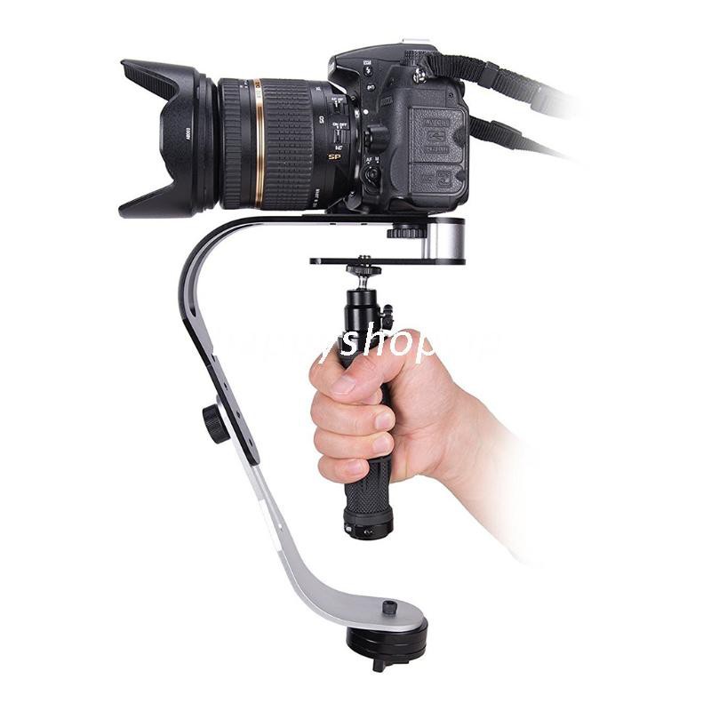 HSV Aluminum Handheld Digital Camera Stabilizer gimbal smartphone DSLR 5DII Motion camera Steadycam for camera phone