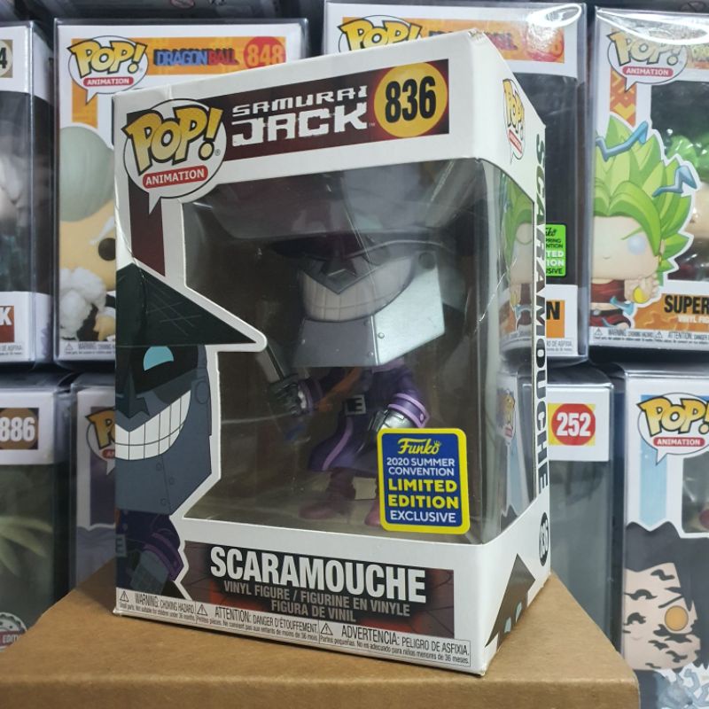 Đồ chơi mô hình funko pop 836 Scaramouche [Summer Convention] - Samurai Jack