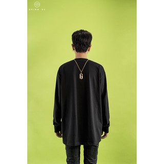 Grimm DC Basic long sleeve - Black (Áo tay dài Basic long sleeve - Black)