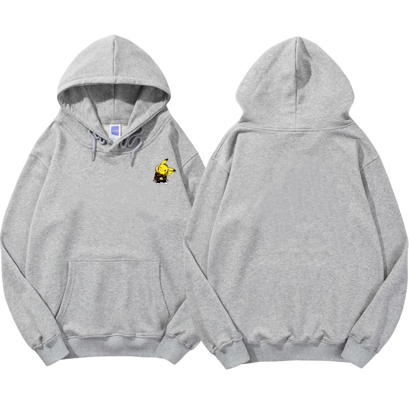 Áo Hoodie Họa Tiết Hoạt Hình Pikachu Dễ Thương Cho Bé Trai