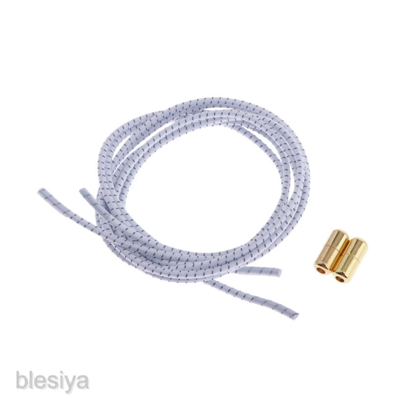 Dây Giày Thể Thao Phản Quang Không Cần Buộc Co Giãn [Blesiya]